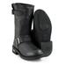 Xelement 1440 Men s The Classic Black Engineer Motorcycle Leather Boots (in Wide and Regular Width) 10.5