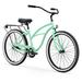 sixthreezero Around The Block Women s Single-Speed Beach Cruiser Bicycle 26 In. Wheels Mint Green