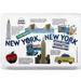 New York Landmarks Collage Collectible Souvenir Playing Cards