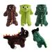 Shulemin Halloween Pets Dog Puppy Hoodie Clothes Dinosaur Party Cosplay Costume Coffee S