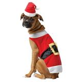 Morris Costume GC5027XX Santa Dog Costume 2XL