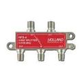 Holland Electronics 4 Way Coax Splitter 1 Port Power Passing 5-2150 Mhz