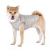 Baywell Windproof Dog Winter Jacket Waterproof Dog Coat Warm Dog Vest Cold Weather Pet Apparel for Small Medium Large Dogs Gray 17.6-22lbs