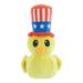 BARK Uncle Duck Super Chewer - Yankee Doodle Dog Toy great for photo ops XS-M dogs