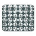 SIDONKU Gray Polo Volleyball Pattern of Balls for Sports Water Abstract Beach Mousepad Mouse Pad Mouse Mat 9x10 inch