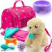 Play22 Plush Puppy Doll Playset 9 Pieces