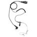 Single Wire Acoustic Tube Surveillance Earpiece Headset for Blackbox Bantam-M UHF Two Way Radio