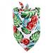 CUTELOVE Summer Dog Bandana Pet Small Dog Scarf Cotton Adjustable Hawaii Beach Tropical Fruit Pattern Puppy Cat Dog Bibs Dog Accessories