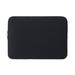 Laptop Sleeve Bag Compatible with 12-15.6 inch MacBook Pro MacBook Air Notebook Computer Water Repellent Polyester Vertical Protective Case Black Soft Cover Protective Case Zipper Carrying Bag