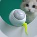 Prettyui Smart Interactive Cat Toy - Newest Version 360 Degree Self Rotating Ball Build-in Spinning Led Light Stimulate Hunting Instinct for Your Kitty