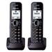 Panasonic KX-TGA950B 2-Line Cordless Handset/Charger DECT 6.0 2-Pack