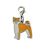 iOPQO Pet Collars collar Shiba Dog Tag Disc Disk Pet ID Enamel Accessories Collar Necklace Pendant As Shown