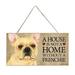 Home Dog Tags Rectangular Wooden Pet Tags Dog Accessories Wooden Pet Tags