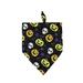 EQWLJWE Halloween Dog Bandanas Triangle Dog Scarf Adjustable Washable Dog Bib Pumpkin Skeleton Pet Scarf for Halloween Pet Costume Supply Halloween Clearance Under $5.00