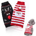 Dog Christmas Sweaters for Small Dogs - Small Dog Christmas Sweater - Small Dog Simple Christmas Sweater - Cute Christmas Gift for Puppy Kitty
