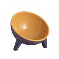 Cat Bowls 15Â°Tilted Cat Food Bowls Raised Elevated Anti-Slip Cat Feeder Cute Pet Dishes for Cats Puppy Small Dogs