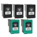 PrinterDash Replacement for PhotoSmart C4210/C4250/C4340/C4400/C4500/C5500/C5580/D5345 Inkjet Combo Pack (3-Black/2-Color) (NO. 74/NO. 75) (CB335WN_3PK/CB337WN_2PKMP)