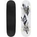 Abstract geometric composition with botanical elements Outdoor Skateboard Longboards 31 x8 Pro Complete Skate Board Cruiser