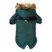 Warm Dog Clothes Winter Pet Hooded Jacket for Small Medium Dog Pet Chihuahua Puppy Padded Coat Pet French Bulldog Dog Clothing