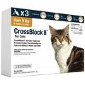 VetOne - CrossBlock IIÃ¢â€žÂ¢ Kills & Prevents Fleas on Cats (Over 8 Weeks Old) | Waterproof to Last Long | Ensures 3 Months of Protection (9lbs+)