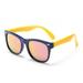 Spogood Round Polarized Kids Sunglasses Silicone Flexible Safety Children Sun Glasses Fashion Boys Girls Shades Eyewear UV400 Gifts 1-4PCS