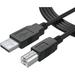 UPBRIGHT USB Cable Cord For HP PHOTOSMART DOCKING STATION to Printer HP Photosmart 6520 e-All-in-One Printer CX017A#B1H HP PhotoSmart 1218 1215 1315 Printer HP Photosmart C4240 C3190 335 HP Photos