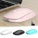Visland Wireless Mouse Silent Computer Mice Quiet Portable Mobile Optical Travel Mute Cordless Mouse for PC Laptop Computer Notebook