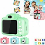 Kids Digital Camera 8MP Children s Selfie Camera 1080P Rechargeable Electronic Camera with 32GB SD Card Blue