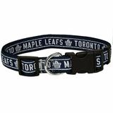 Pets First NHL Toronto Maple Leafs Cat and Dog Collar - Heavy-Duty Durable & Adjustable Collar Small