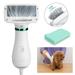Ownpets 2 in 1 Pet Hair Dryer Portable Pet Grooming Blower with Slicker Brush
