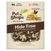 Pet n Shape Hide Free Knot Bones with Peanut Butter 10 Count 15.5 oz - Rawhide Free Dog Treats - No Hide Alternative Chew Treat for All Life Stages 0