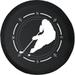 Spare Tire Cover Compass Hockey Player Skating with Puck Wheel Covers Fit for SUV accessories Trailer RV Accessories and Many Vehicles