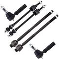 CCIYU Inner Tie Rod Ends Outer Tie Rod Ends Front Sway Bar End Links Compatible fit for 2002-2005 for Dodge Ram 1500 6pcs Suspension Kit