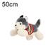 Sanwood Siberian Husky In Red T-Shirt Lying Plush Stuffed Dog Doll Toy Children Gift Dolls & Stuffed Toys