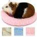 Walbest Dog Bed Cat Bed Comfortable Donut Cuddler Round Dog Pillow Bed Nest Anti-Slip Faux Fur Pet Bed Ultra Soft Washable Pet Cushion Bed for Dog Cat Joint-Relief and Improved Sleep (3.94 x3.94 )