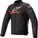 Alpinestars MM 93 Austin Waterproof Motorcycle Riding Mens Jacket-Black/Red-Large