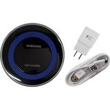 Restored Samsung EP-PN920 Qi Wireless Fast Charger Pad Special Edition Wall Charger - Black & Blue (Refurbished)