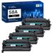 58A Toner Cartridge Black (NO-chip) Compatible for HP 58A 58X CF258A CF258X for HP LaserJet Pro M404 M404n M404dn M404dw LaserJet MFP M428 M428dw M428fdn M428fdw M430f Printer Inkï¼ˆ4-PACKï¼‰