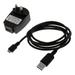 Sanoxy 2-in-1 Sync & Charge USB Travel Kit (USB Cable & AC Adapter) for LG Optimus 2X
