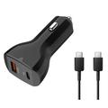 USB C Truck Car Charger UrbanX 63W Fast USB Car Charger PD3.0 & QC4.0 Dual Port Car Adapter with LED Display and 100W USB C Cable for vivo iQOO 3 5G