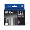 EPSON 124 DURABrite Ultra Ink Standard Capacity Black Cartridge (T124120-S) Works with Stylus NX-125 NX-127 NX-130 NX-230 NX-330 NX-420 NX-430 WorkForce WF-320 WF-323 WF-325 WF-435