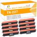 Toner H-Party 8-Pack Compatible Toner Cartridge for Brother TN-227 TN-227BK TN-227C TN-227M TN-227Y MFC-L3750CDW HL-L3210CW HL-L3290CD HL-L3230CDW Printer Ink (2*Black 2*Cyan 2*Magenta 2*Yellow)