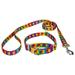 Country Brook PetzÂ® Rainbow Hearts Martingale Dog Collar and Leash Medium