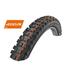 Schwalbe Eddy Current Front Tire 27.5x2.8 Tubeless Folding Black Evo Super Trail