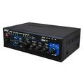 PYLE PTAU45.5 - Stereo Power Amplifier - Compact Audio Amp with Microphone Input MP3/USB Reader (2 x 120 Watt)