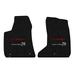 Lloyd Mats Custom Fit Floor Mats for Dodge Charger AWD 2015/ON LogoMat 2Pc Set Charcoal