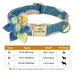 Fashion Printed Dog Collar Personalized Nylon Dog Collar Custom Pet Puppy Cat Collars Engraved ID Tag Collars Dog Accessories