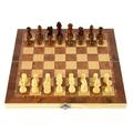 3 in 1 Chess Checkers Backgammon Set Wooden Chess Pieces Board Game (4)