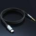 Type-C To 3.5mm Male AUX Digital Audio Cable Mobile Phone Audio Computer Headset Car Audio Cable