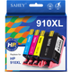 910XL Ink Cartridge for HP 910 XL 910 Ink Cartridge HP OfficeJet 8022 Printer Ink 910XL 8015 8010 Pro 8025 8035 8028 8020 8030 Printer Ink 910XL (4 Pack)